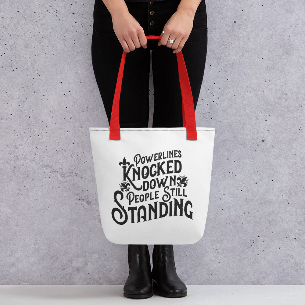 People Standing Tote bag