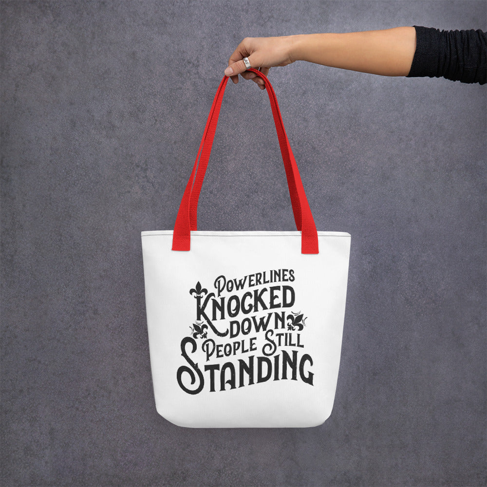 People Standing Tote bag