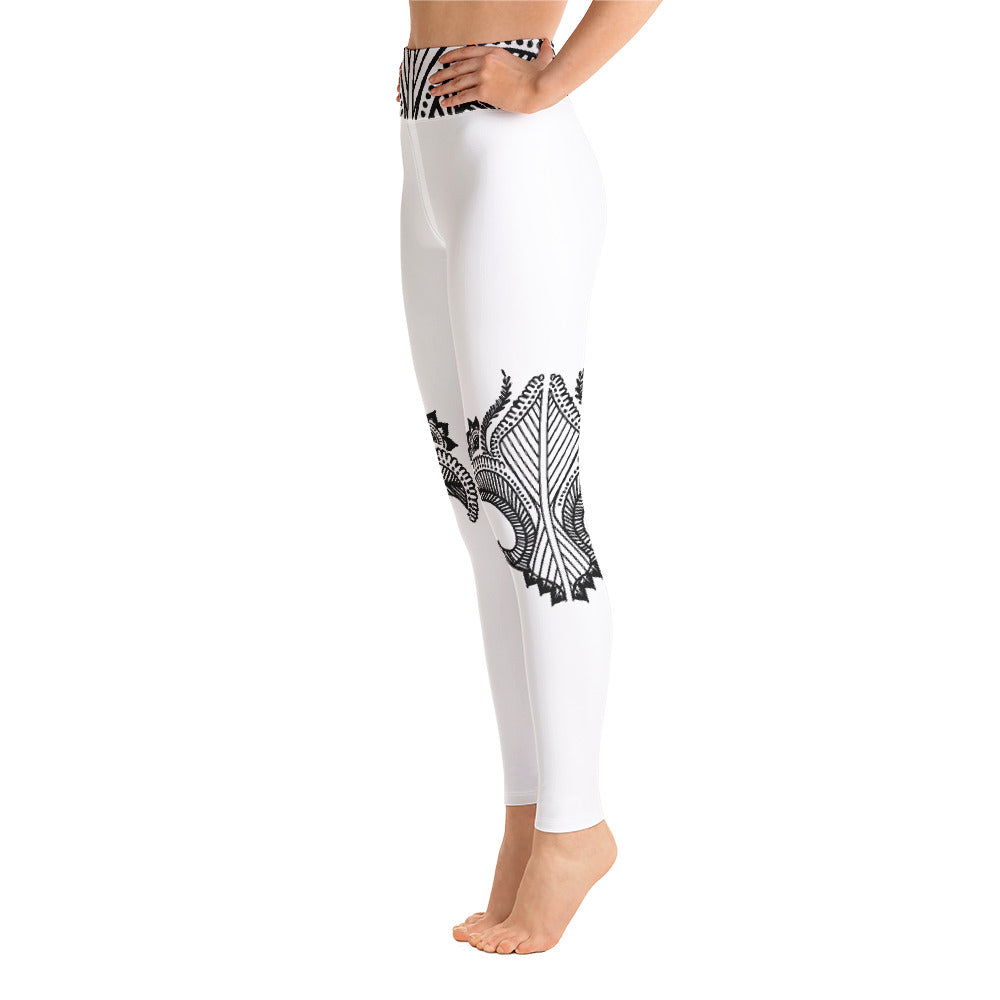 Tattoo Print Yoga Leggings