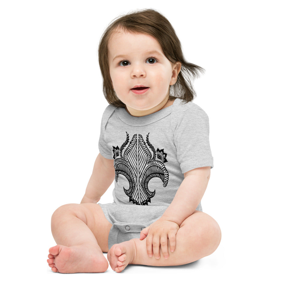 Tattoo Baby short sleeve one piece