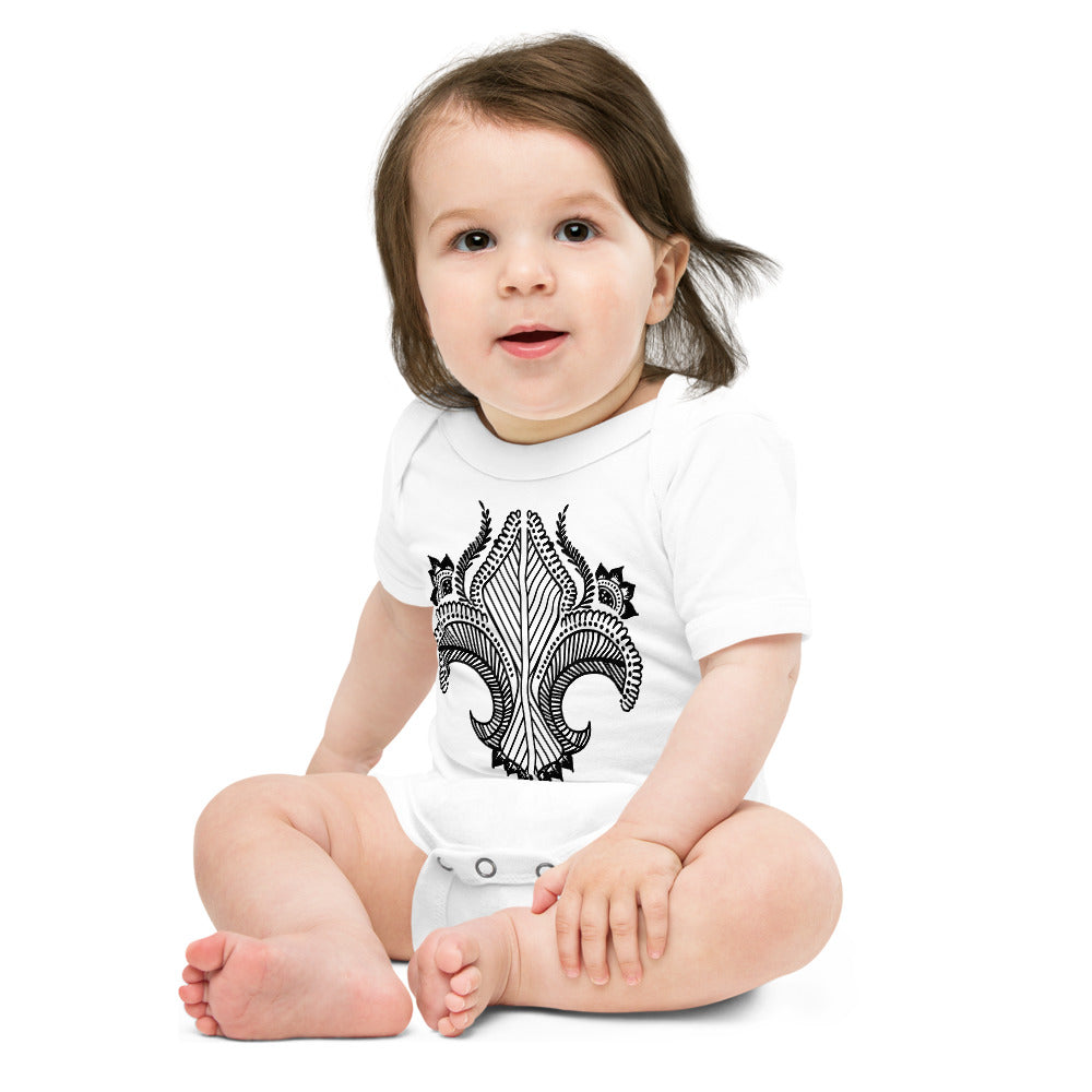 Tattoo Baby short sleeve one piece