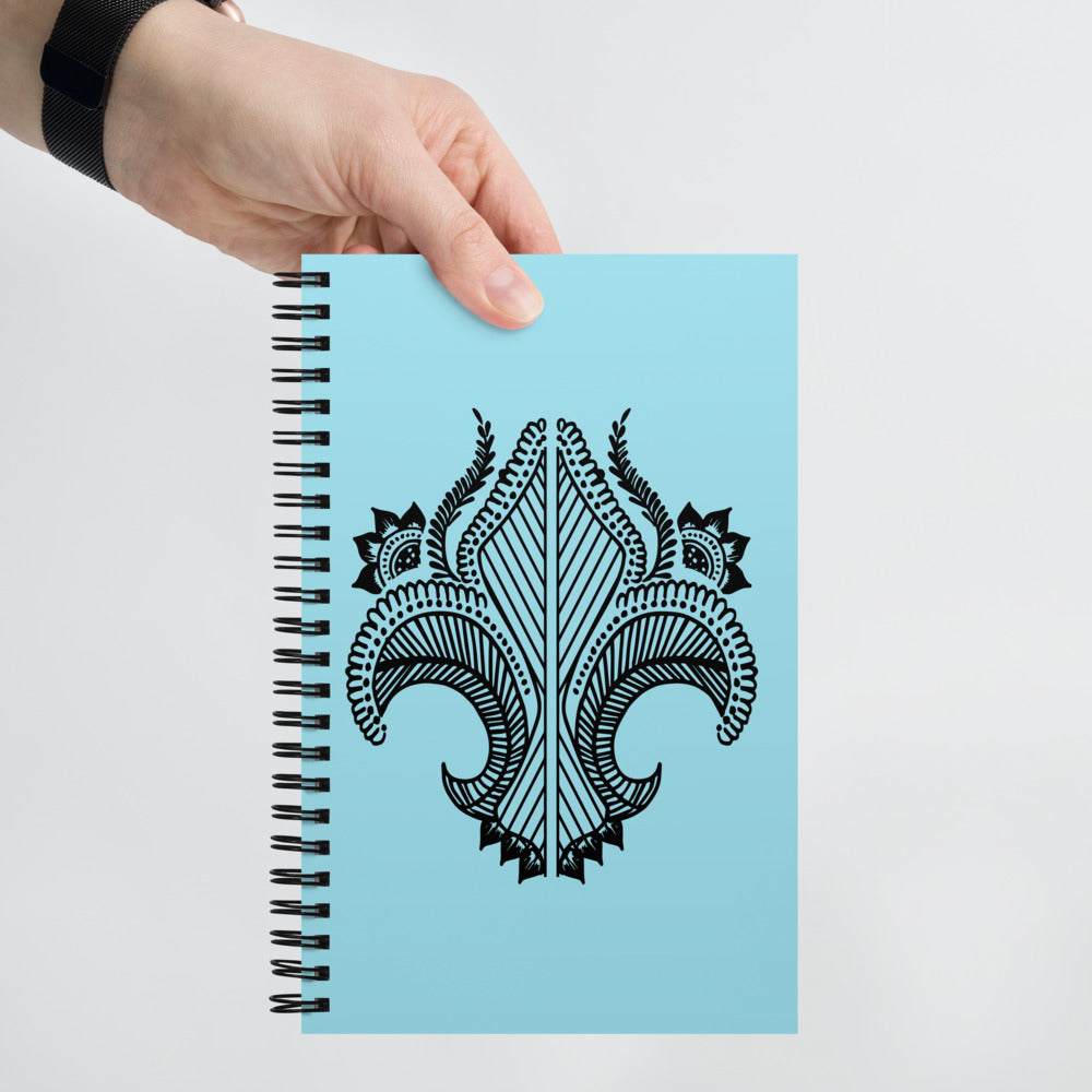 Tattoo Print Spiral notebook g