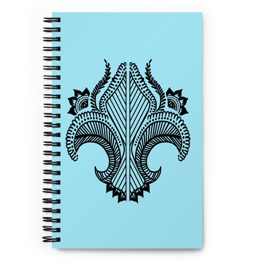 Tattoo Print Spiral notebook g