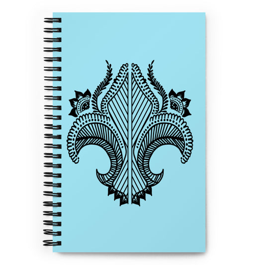 Tattoo Print Spiral notebook g