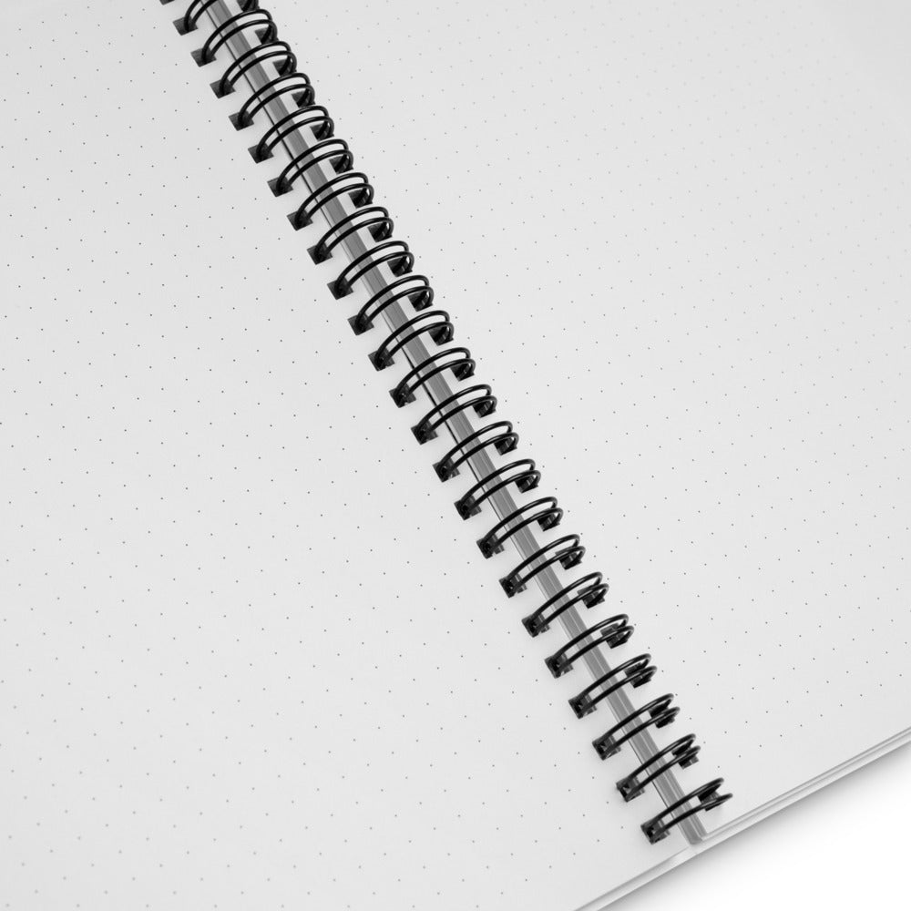 Tattoo Print Spiral notebook g