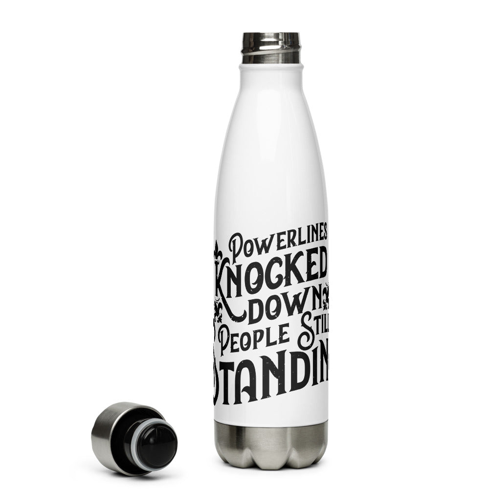 People Standing Stainless Steel Water Bottle