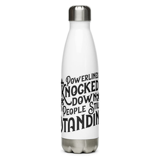 People Standing Stainless Steel Water Bottle