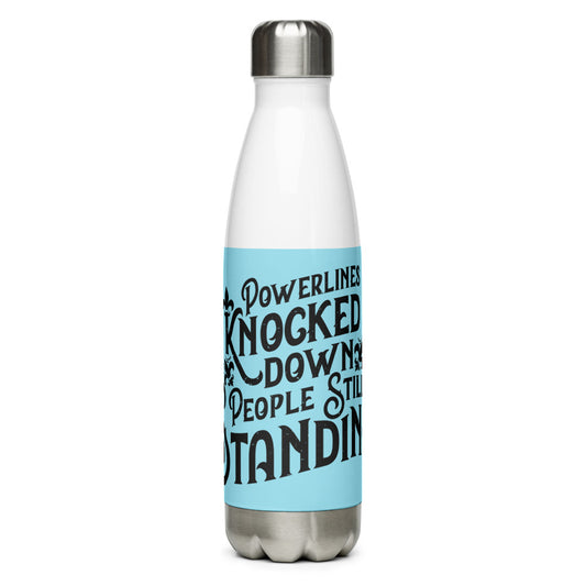 People Standing Stainless Steel Water Bottle