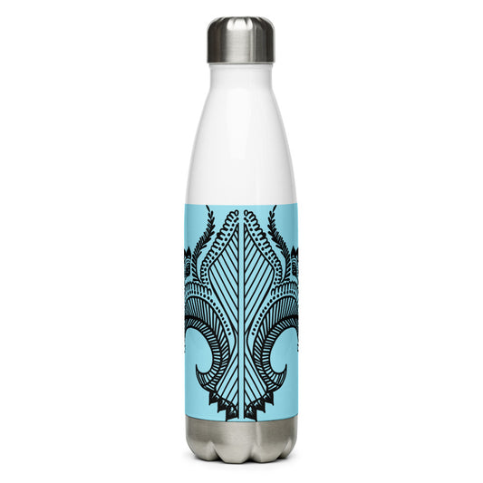 Tattoo Print Stainless Steel Water Bottle