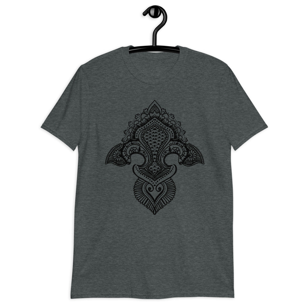 Fleur de lis print Short-Sleeve T-Shirt