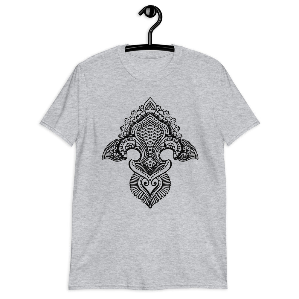 Fleur de lis print Short-Sleeve T-Shirt