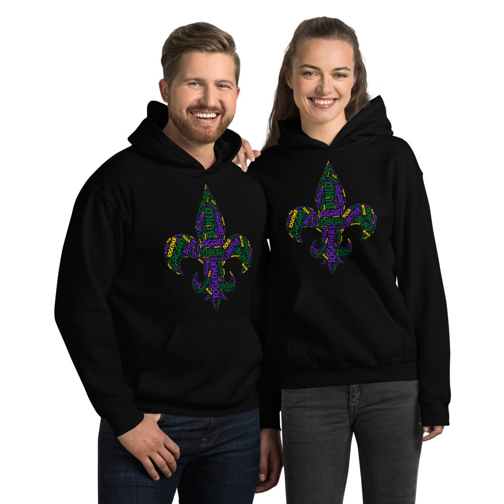 Better Together Hoodie Front  Print