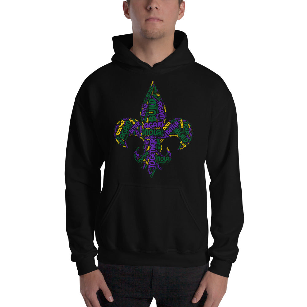 Better Together Hoodie Front  Print