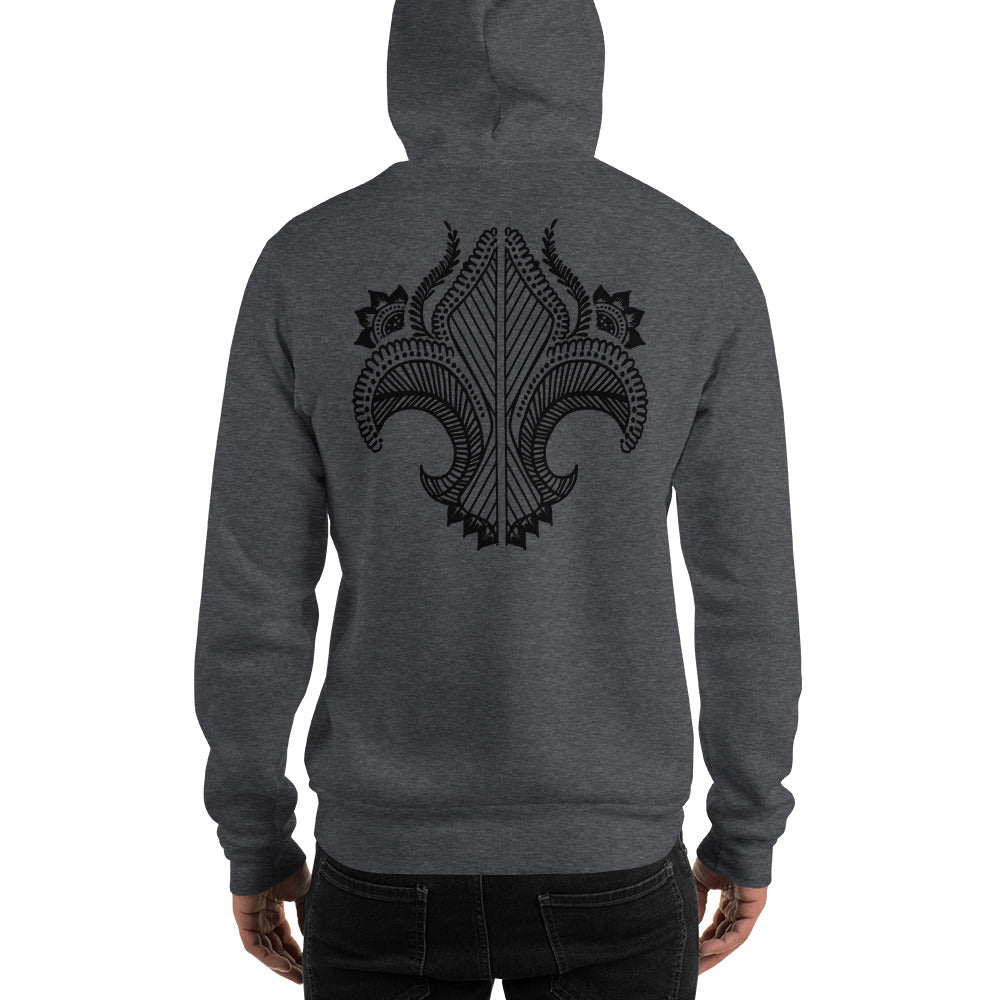 Tattoo Hoodie Back Print