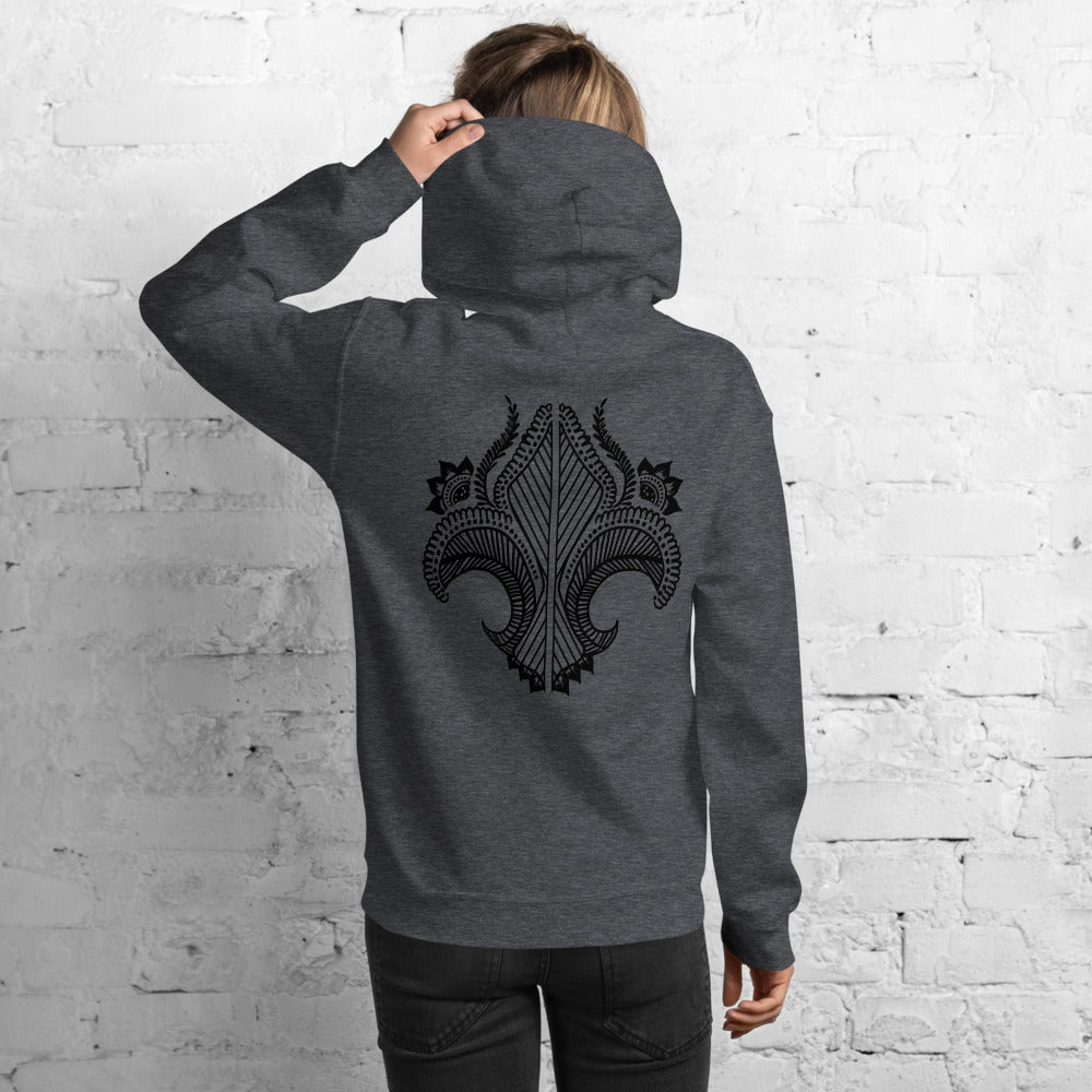 Tattoo Hoodie Back Print