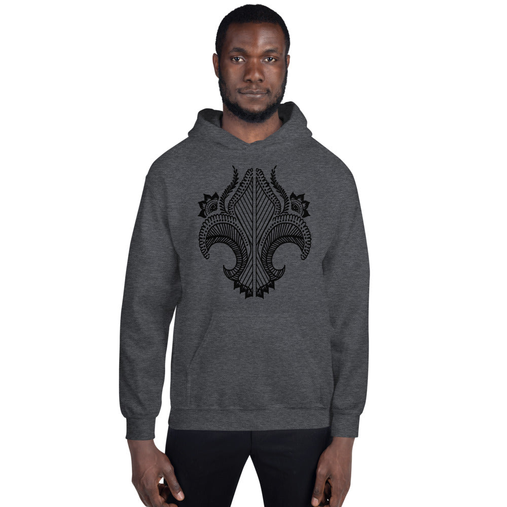 Tattoo Hoodie Front Print