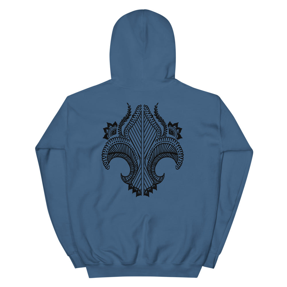 Tattoo Hoodie Back Print