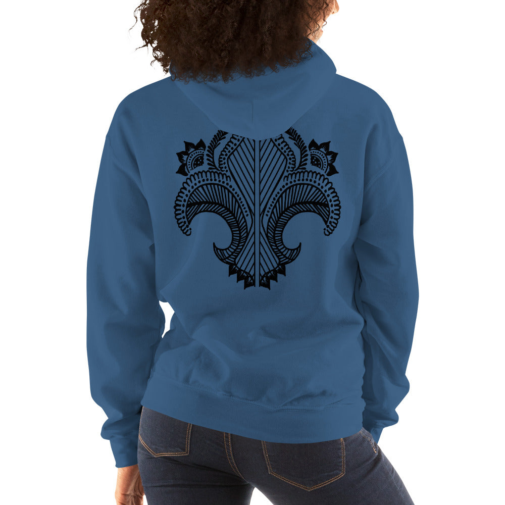 Tattoo Hoodie Back Print