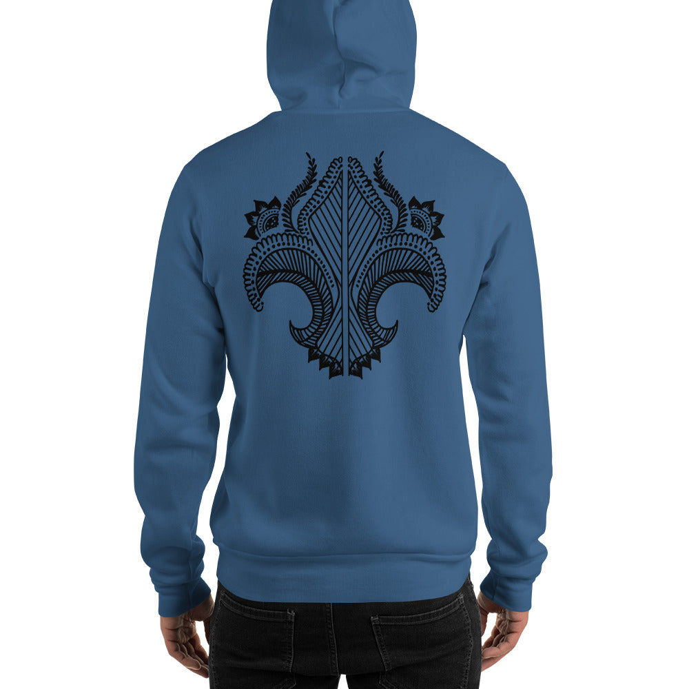 Tattoo Hoodie Back Print