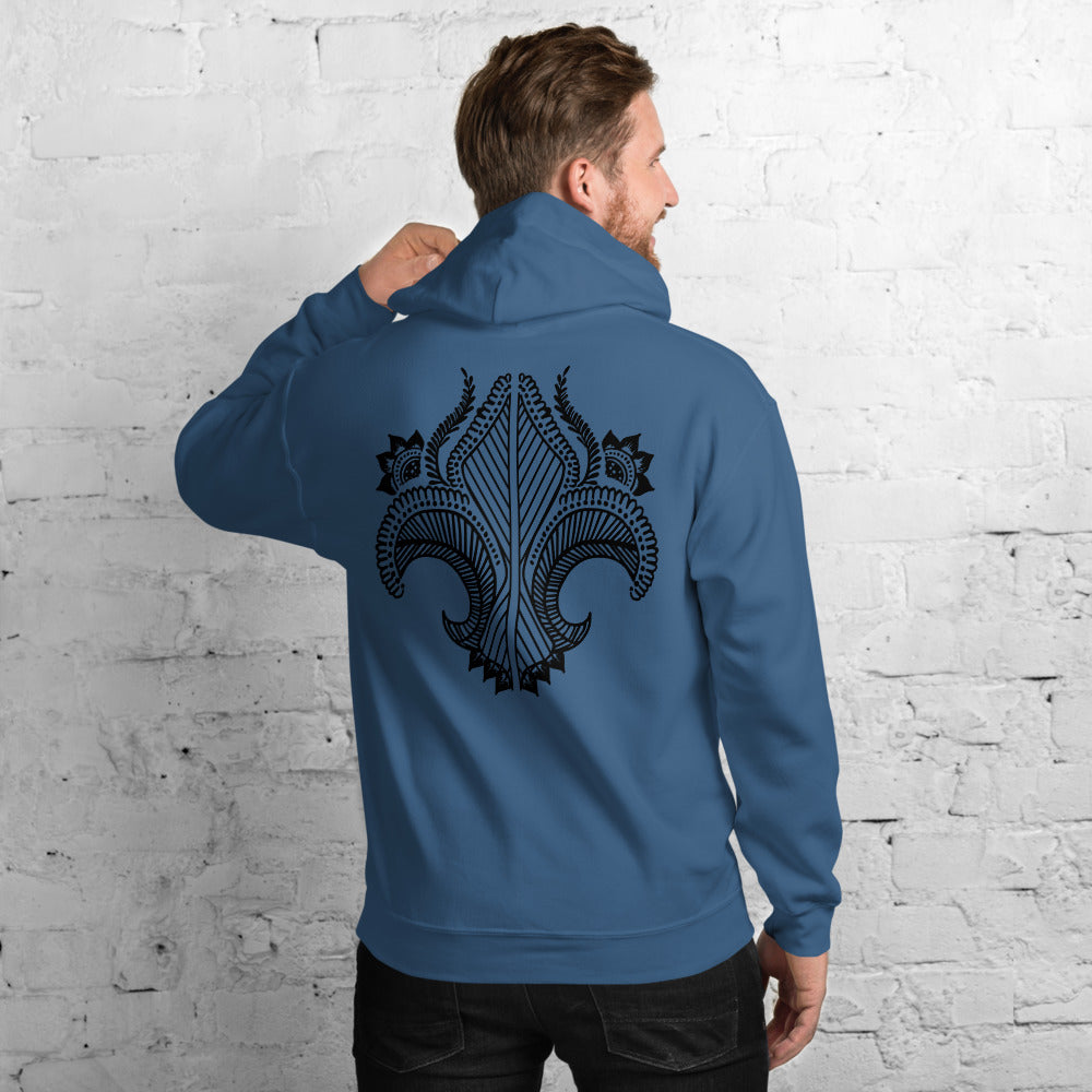 Tattoo Hoodie Back Print