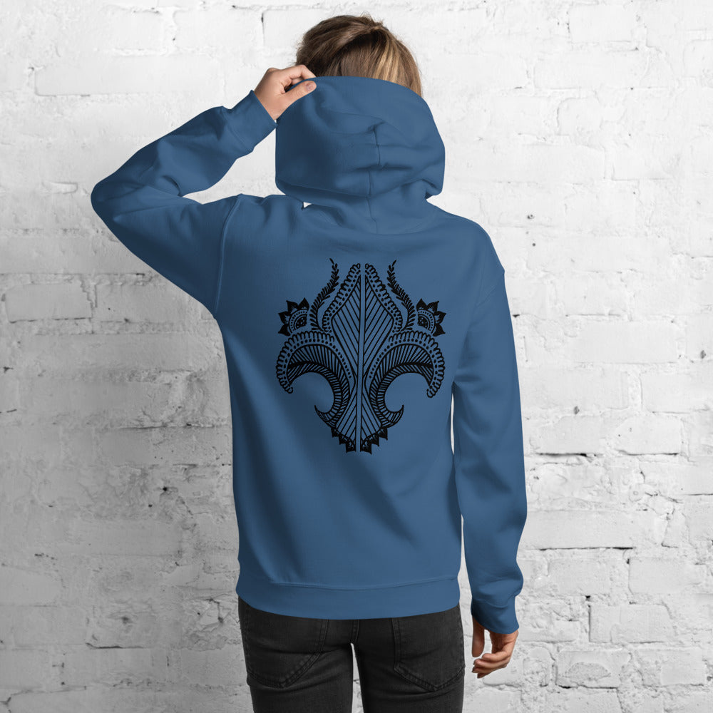 Tattoo Hoodie Back Print