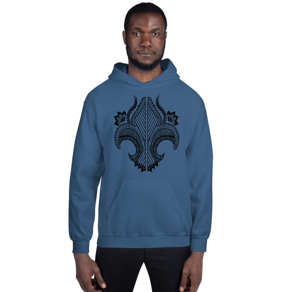 Tattoo Hoodie Front Print