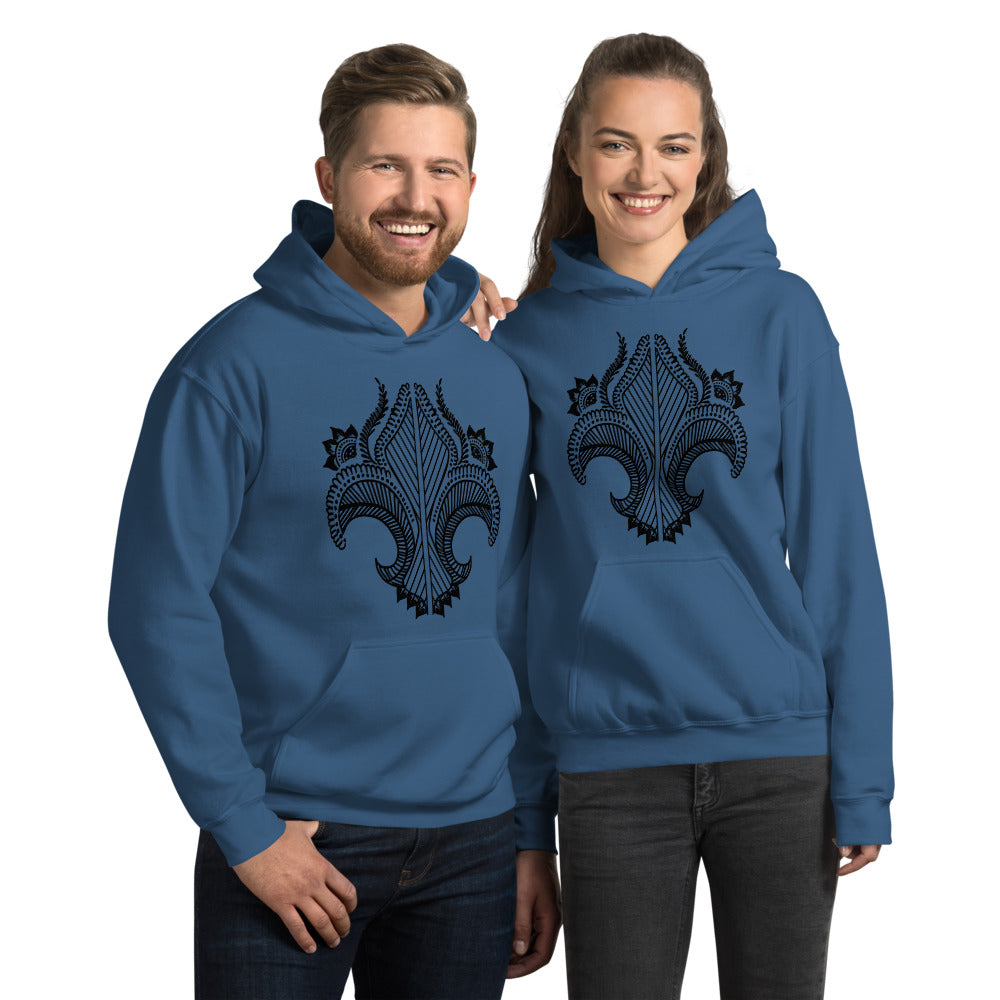 Tattoo Hoodie Front Print