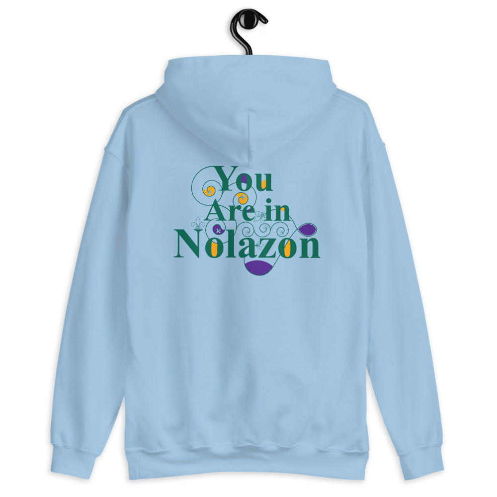 Nolazon Hoodie Back Print