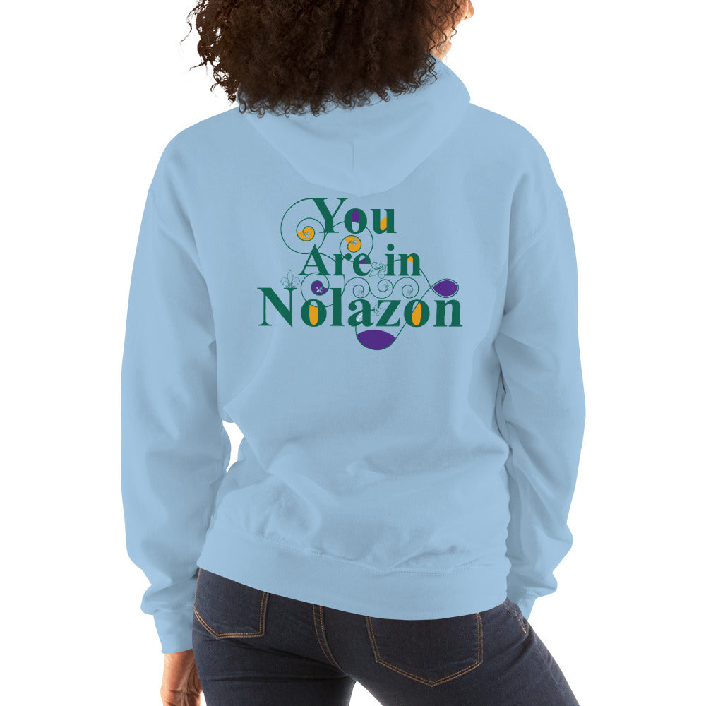 Nolazon Hoodie Back Print