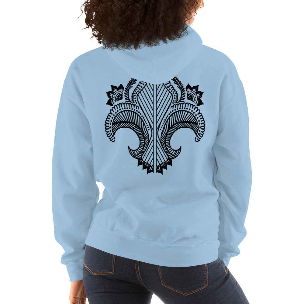 Tattoo Hoodie Back Print