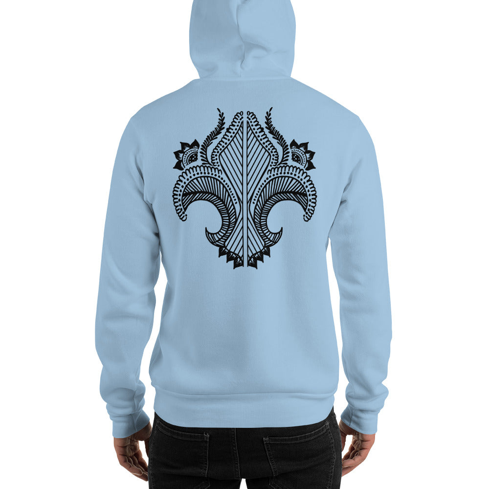 Tattoo Hoodie Back Print