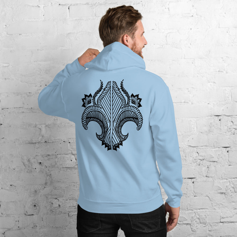 Tattoo Hoodie Back Print