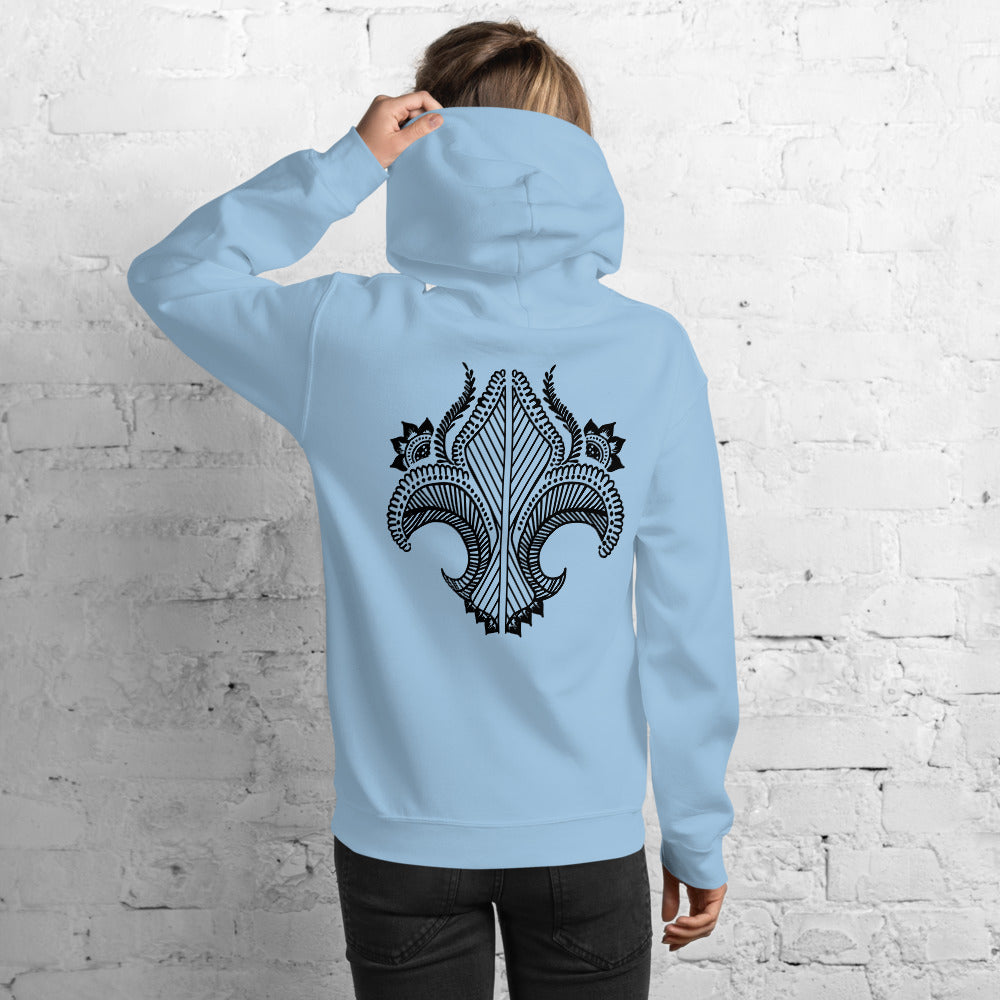 Tattoo Hoodie Back Print