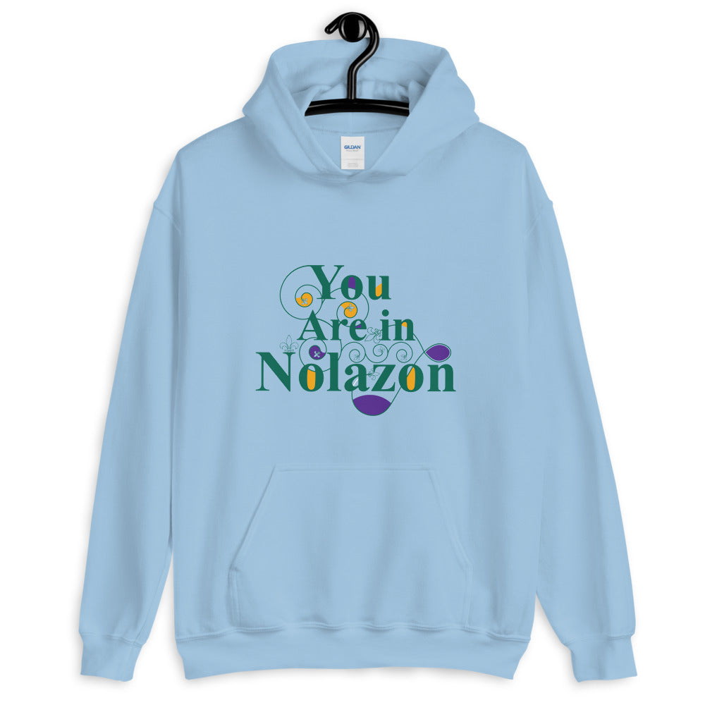 Nolazon Hoodie Front Print