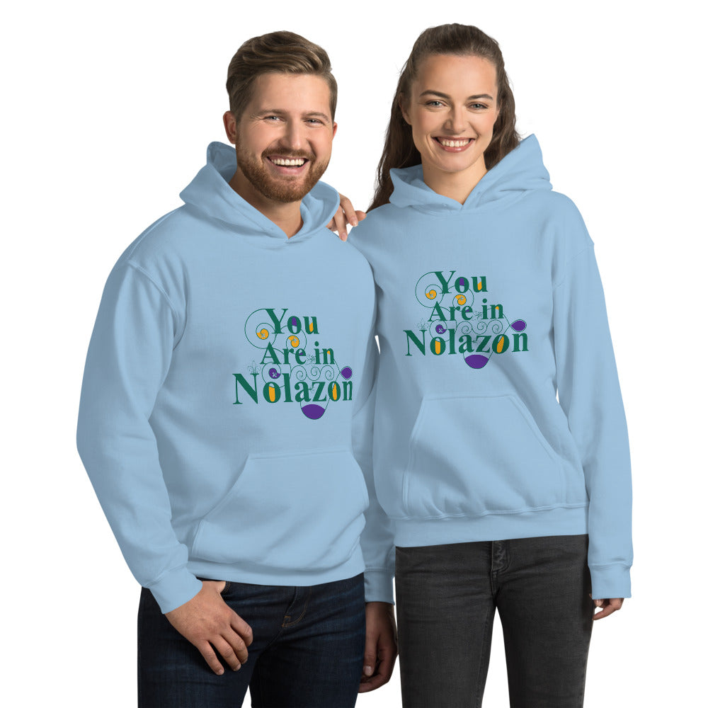 Nolazon Hoodie Front Print