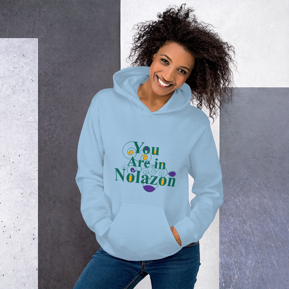 Nolazon Hoodie Front Print