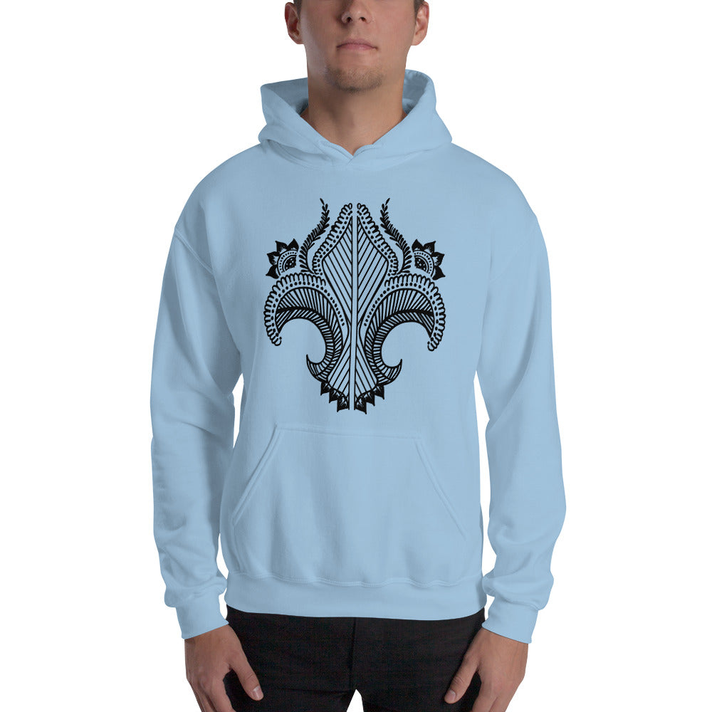 Tattoo Hoodie Front Print