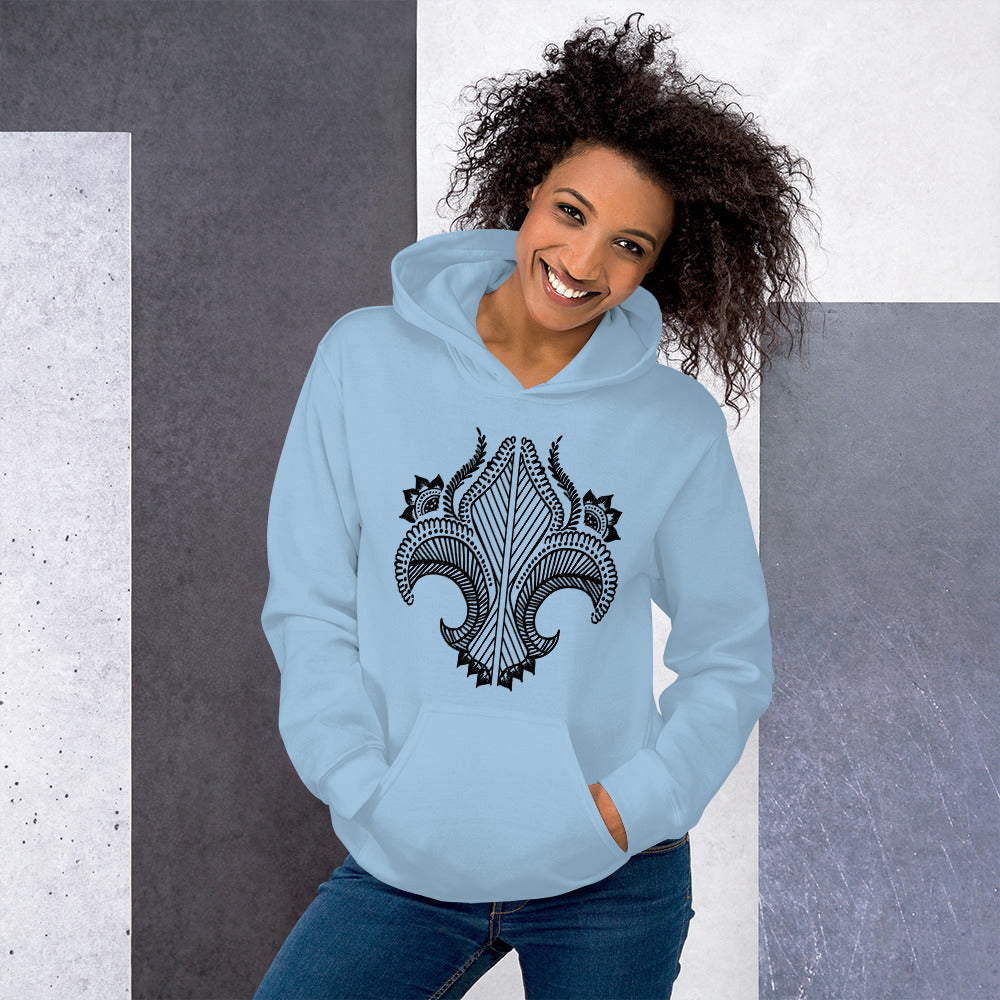 Tattoo Hoodie Front Print