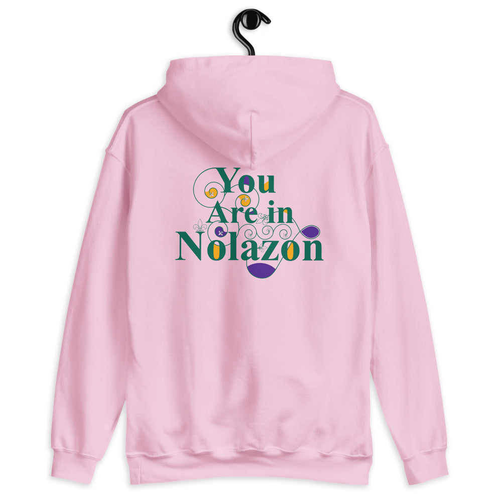 Nolazon Hoodie Back Print