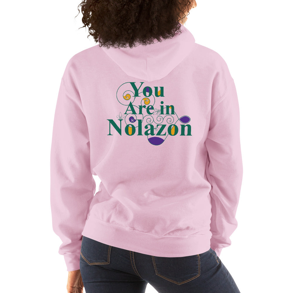 Nolazon Hoodie Back Print