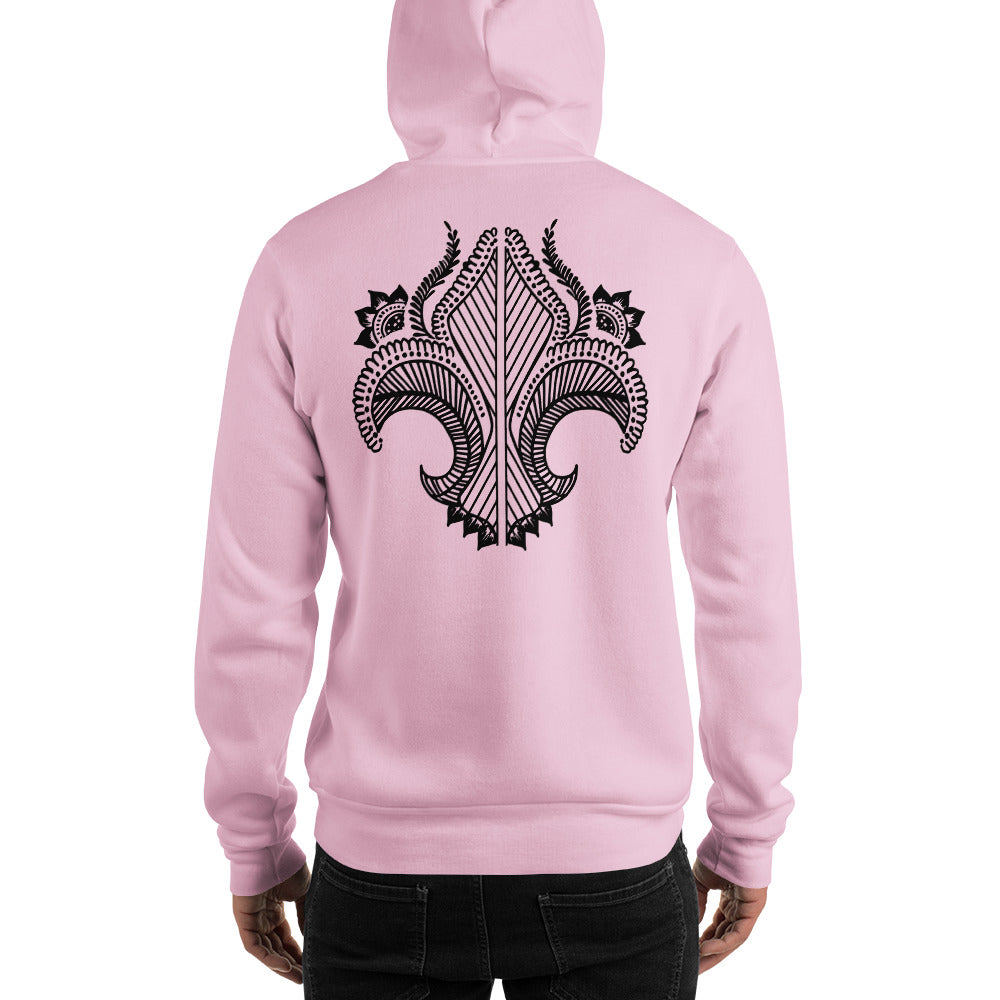 Tattoo Hoodie Back Print