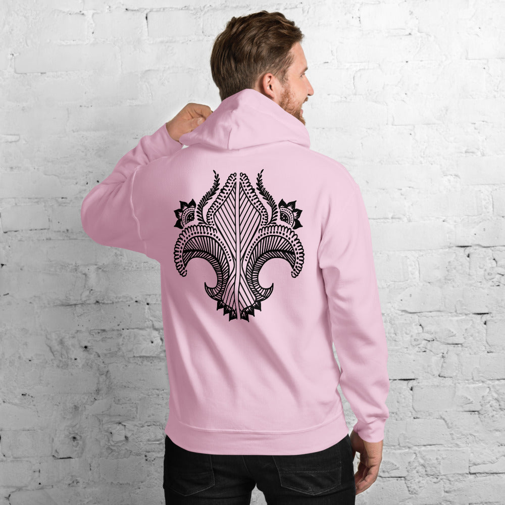 Tattoo Hoodie Back Print