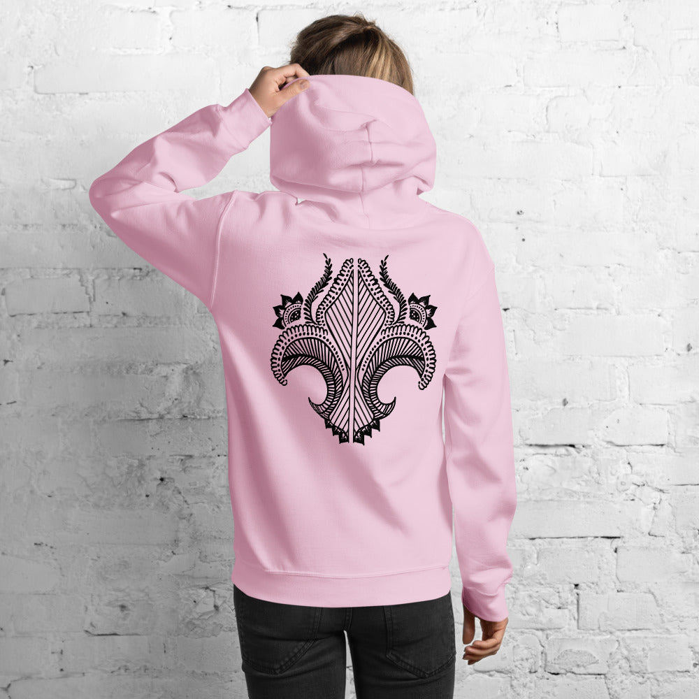 Tattoo Hoodie Back Print