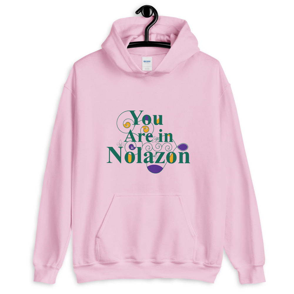 Nolazon Hoodie Front Print