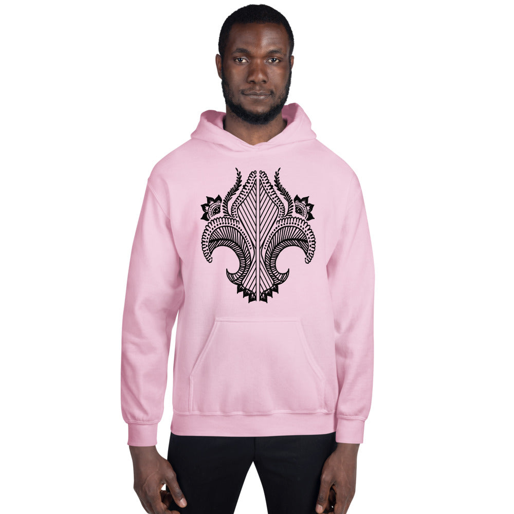 Tattoo Hoodie Front Print