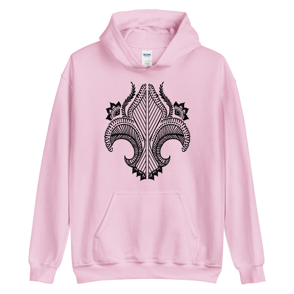 Tattoo Hoodie Front Print