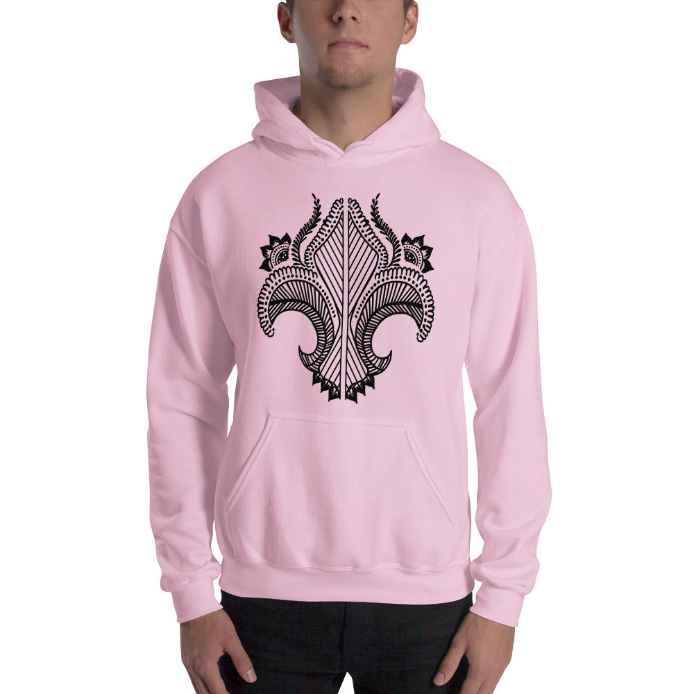 Tattoo Hoodie Front Print