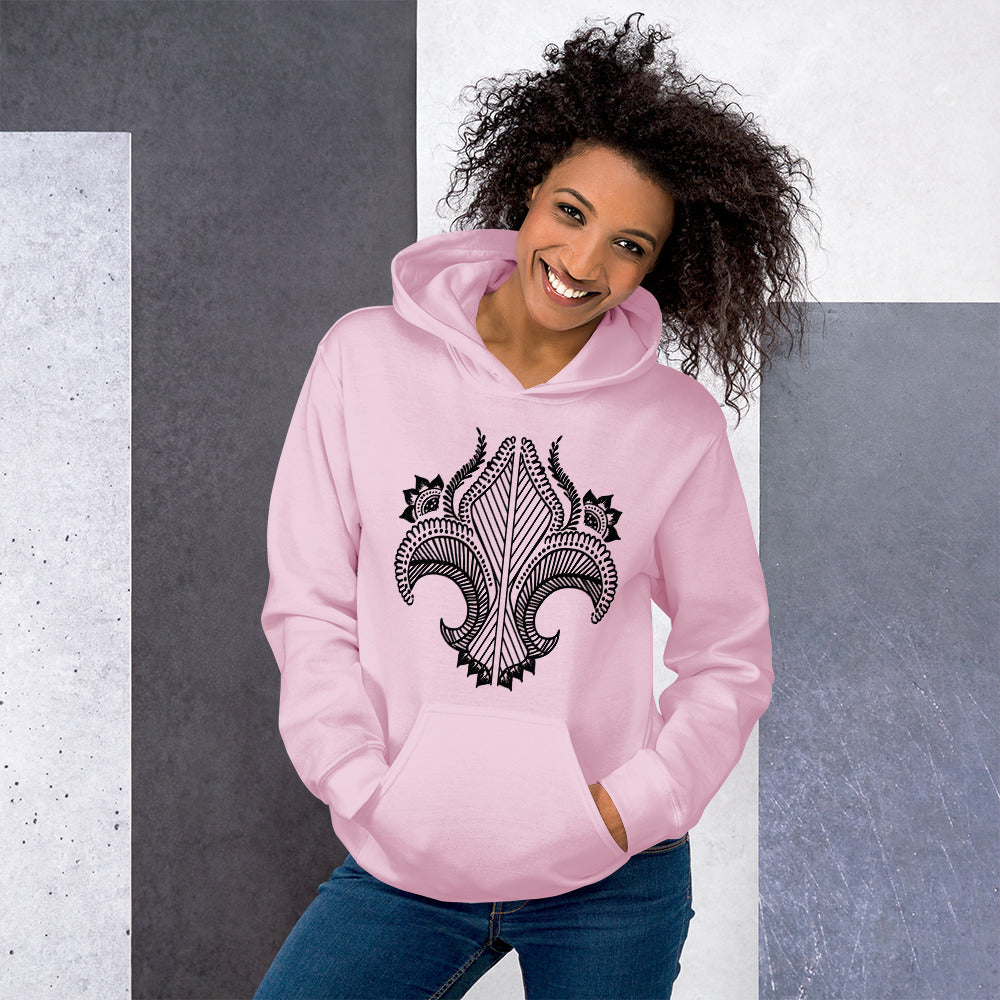 Tattoo Hoodie Front Print