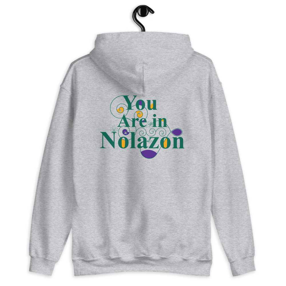 Nolazon Hoodie Back Print