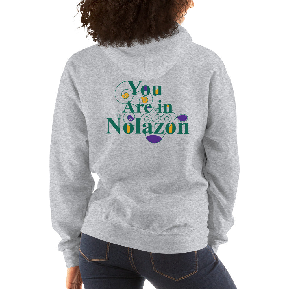 Nolazon Hoodie Back Print